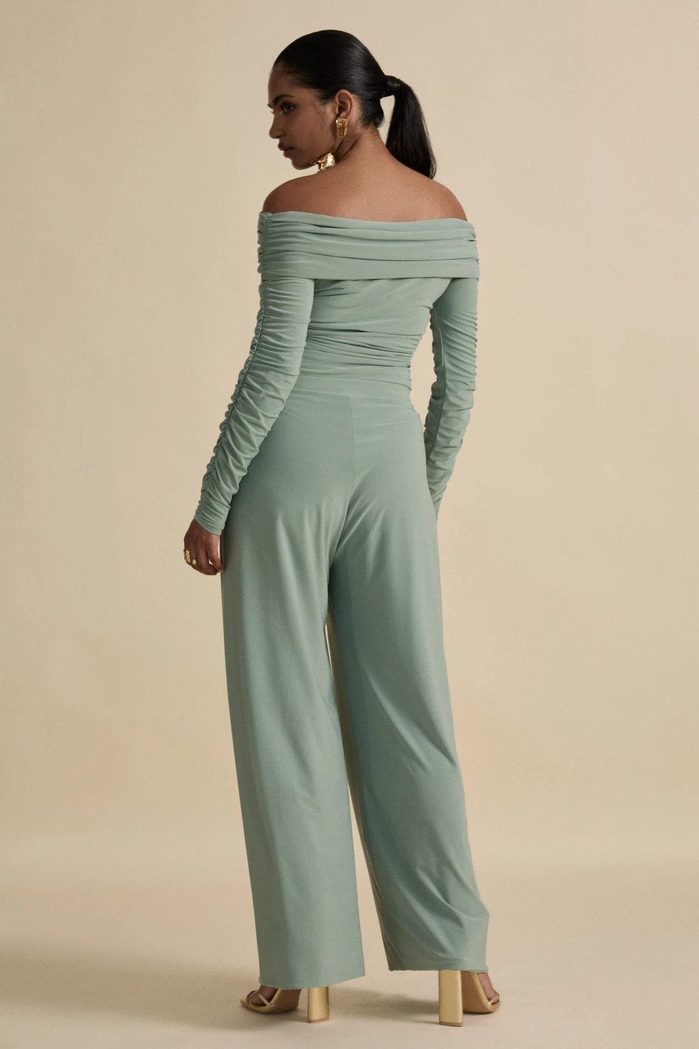 NEPETA TROUSERS - Smoke Green