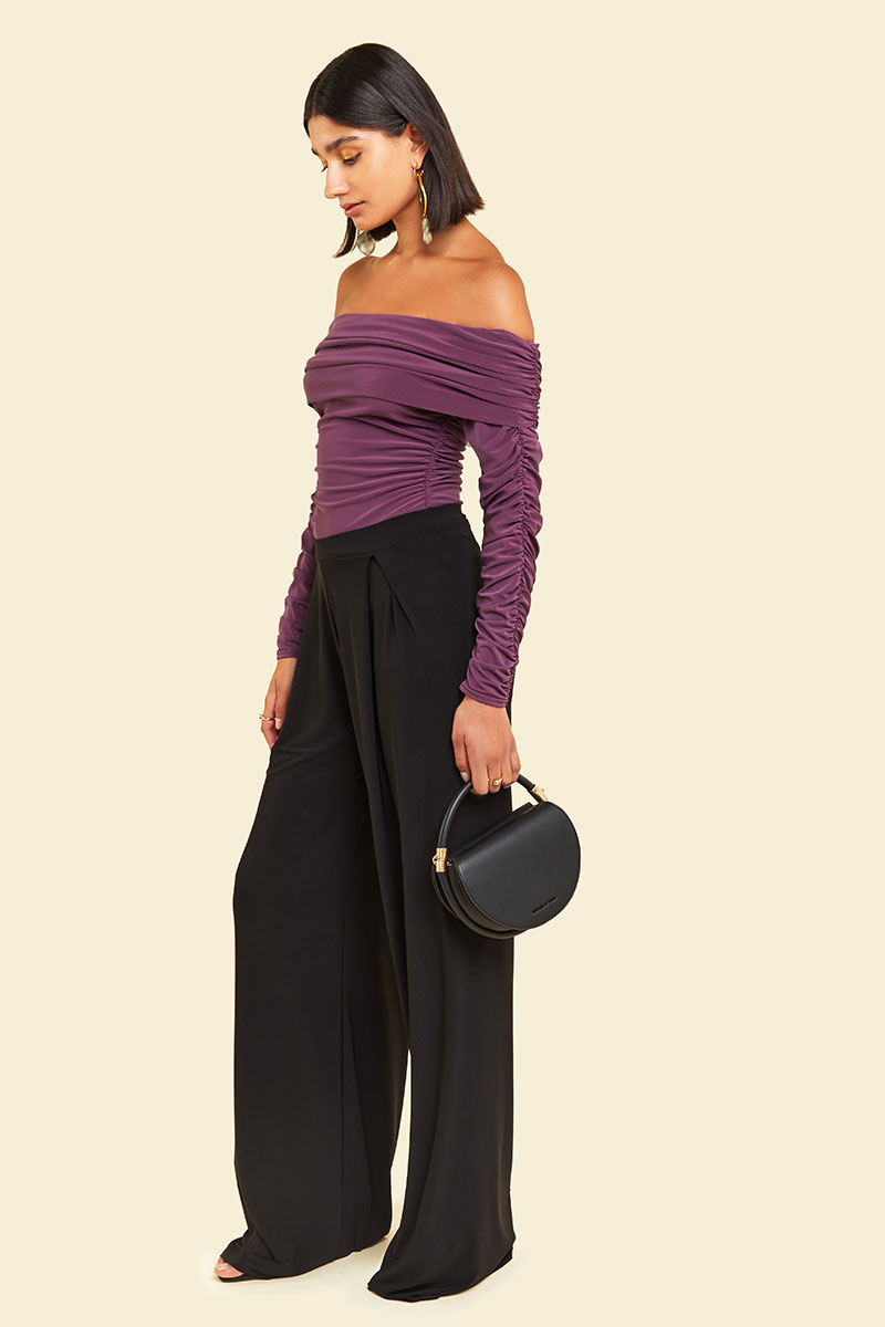 FLORENTINA BODYSUIT - Tulipwood Purple